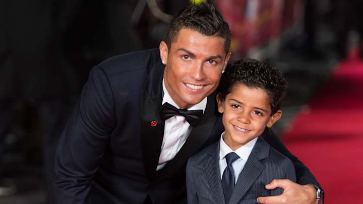 People keep telling Cristiano Ronaldo's son there are better players than his dad