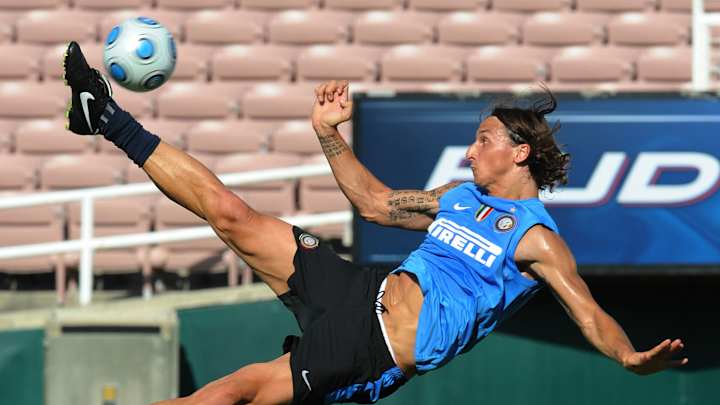 Zlatan Ibrahimovic throughout his storied career