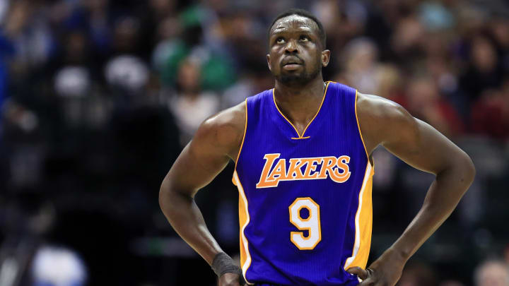 Lakers forward Luol Deng comments on travel ban