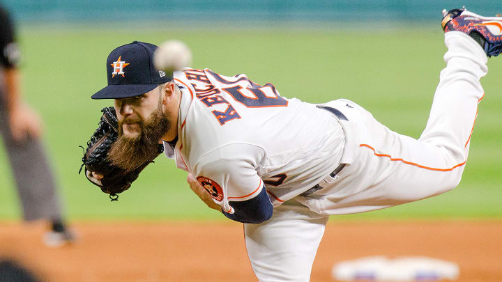 3. Houston Astros (4–3, minus-3)
