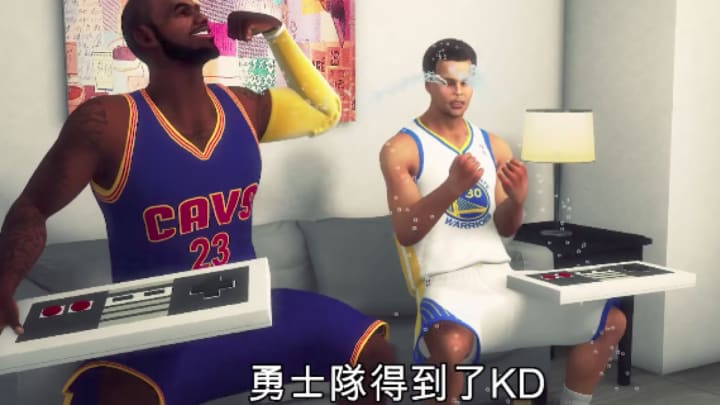 The Cavs, Warriors NBA Finals rematch gets the Taiwanese animation treatment The Cavs, Warriors NBA Finals rematch gets the Taiwanese animation treatment