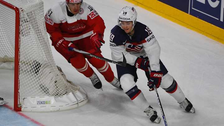 U.S. routs Denmark in bounceback win at hockey world championship