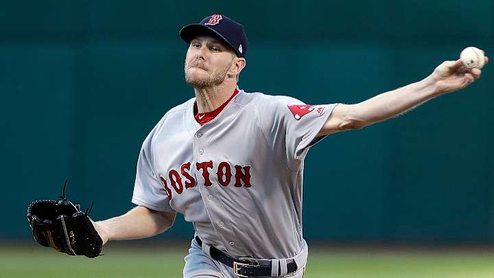Red Sox' Chris Sale ties own record with eighth straight 10-strikeout game