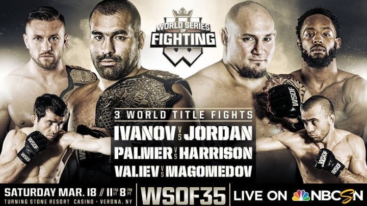 WSOF 35 returns to New York with three title fights WSOF 35 returns to New York with three title fights