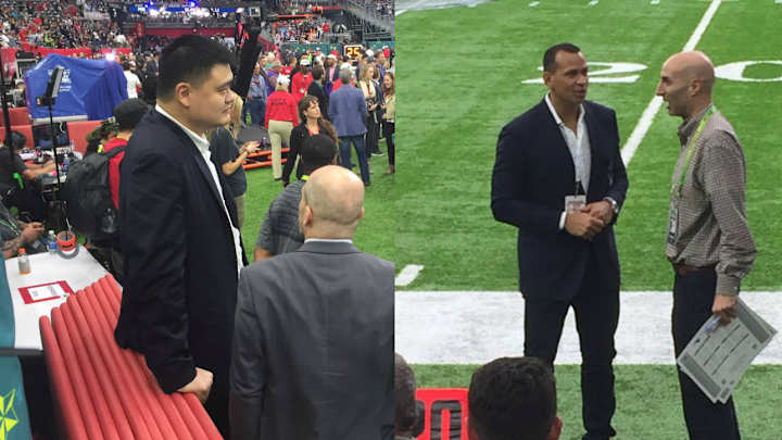 A-Rod, Yao Ming, 2 Chainz and more celebrities the Super Bowl