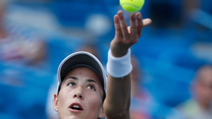 Muguruza upsets No. 1 Pliskova, reaches Cincinnati final Muguruza upsets No. 1 Pliskova, reaches Cincinnati final