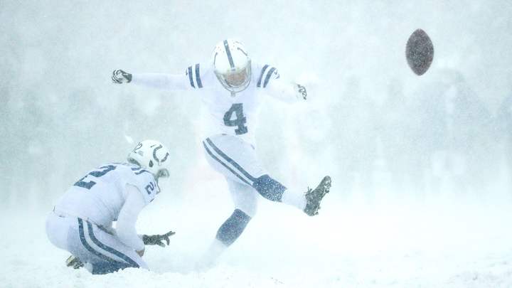 Monday Hot Clicks: Pamela Burgos; Sunday's Bills-Colts Snow Bowl Was a Treat to Watch