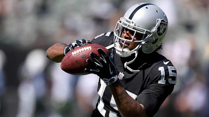 Raiders’ Michael Crabtree Unlikely to Play Against Broncos Raiders’ Michael Crabtree Unlikely to Play Against Broncos
