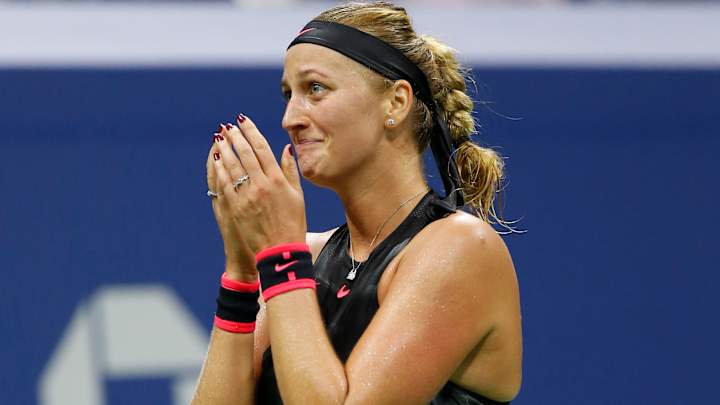 Less than year after attack, Kvitova faces Williams at Open
