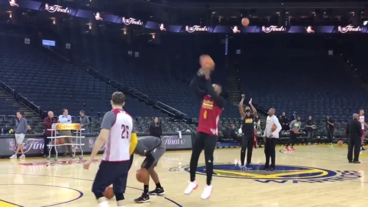 LeBron James: 'Hello NBA Finals, I missed you!', misses shot LeBron James: 'Hello NBA Finals, I missed you!', misses shot