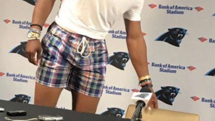 Who Wears Short Shorts? Cam Newton Wears Short Shorts Who Wears Short Shorts? Cam Newton Wears Short Shorts