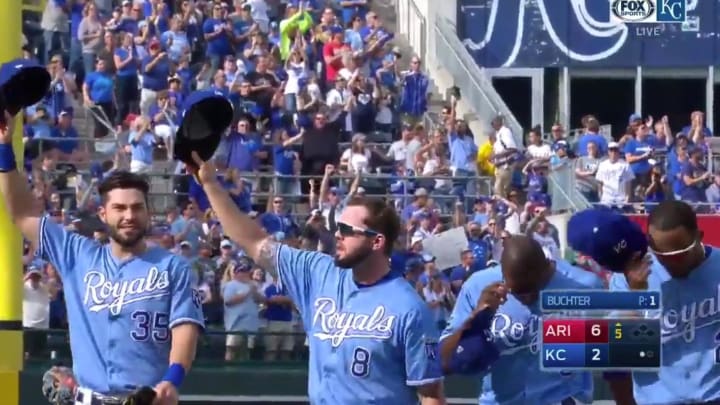 Watch: Royals Pay Tribute to Free Agents-to-Be Hosmer, Moustakas, Cain and Escobar