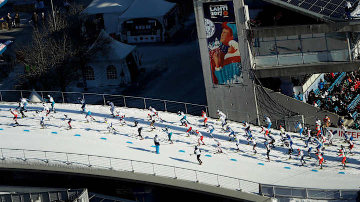 Canadian skier Harvey wins world cross-country gold in 50k