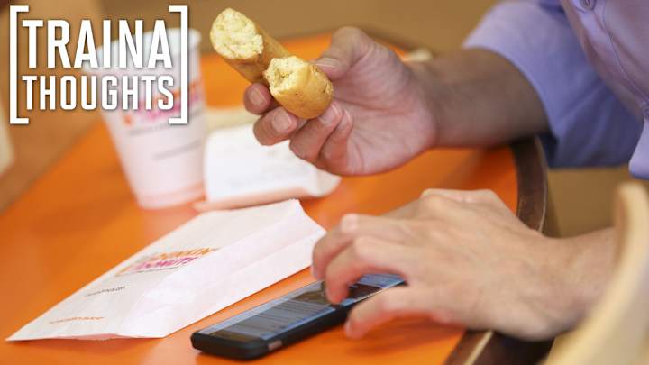 Traina Thoughts: Is Slicing a Donut In Half Acceptable or Barbaric?