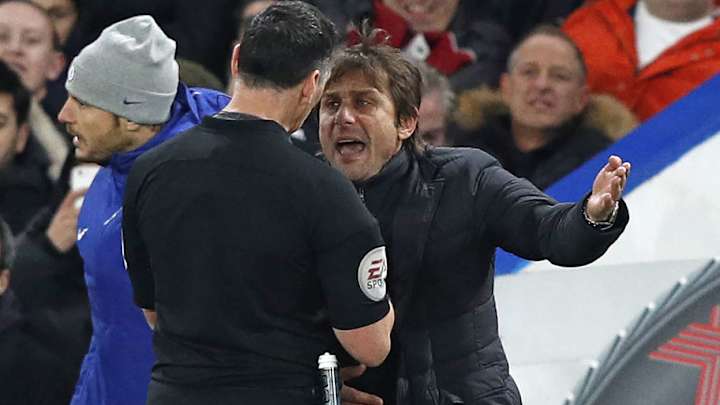 Antonio Conte Charged With Misconduct After Being Sent to the Stands During Swansea Win Antonio Conte Charged With Misconduct After Being Sent to the Stands During Swansea Win