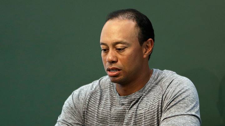 Agent: Tiger Woods in a clinic for handling pain medications