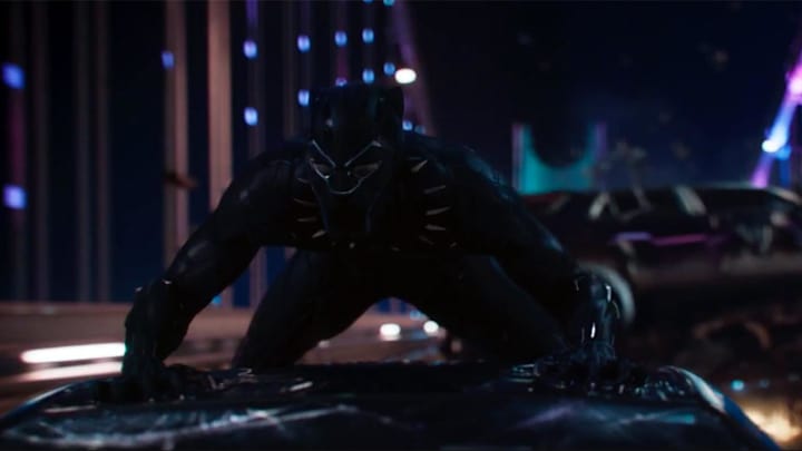 The Black Panther trailer that aired during the Finals is incredible