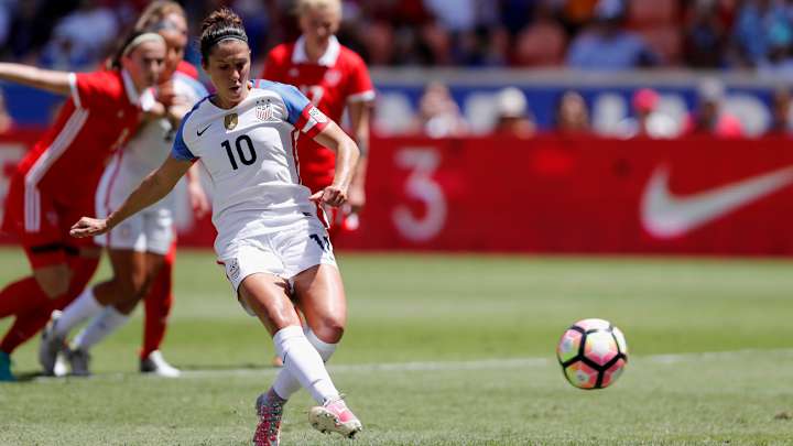Watch: USWNT's Carli Loyd, Crystal Dunn lead scoring in 5–1 win vs. Russia