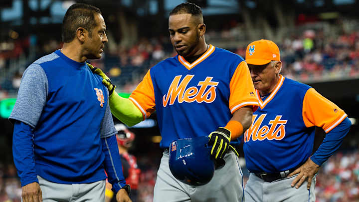 Mets' Yoenis Cespedes Placed on DL With Hamstring Injury