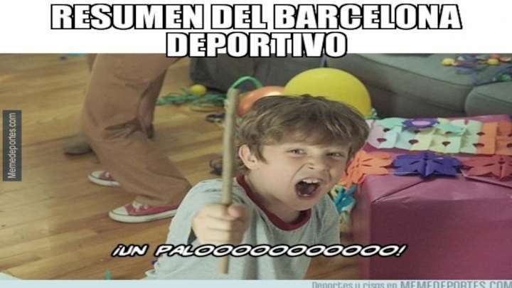 Los mejores 'memes' del Barça-Deportivo de la Coruña y el resto de la jornada del domingo