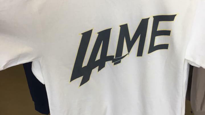 Shirts mocking the Chargers’ new logo are already for sale in San Diego