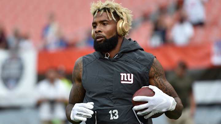Odell Beckham Is Inactive for Season Opener Against Cowboys