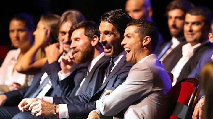 Sergio Ramos Sees the Funny Side in the Bittersweet Handshake Between Rivals Ronaldo and Messi