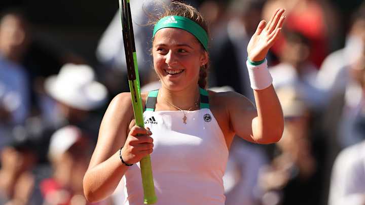Unseeded Jelena Ostapenko is into the French Open final, unfazed by the occasion