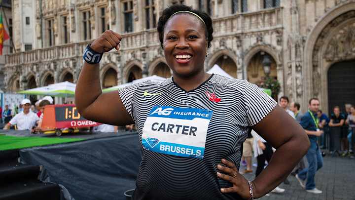 U.S. Olympic shot-putter Michelle Carter on how she mentally prepares for competition