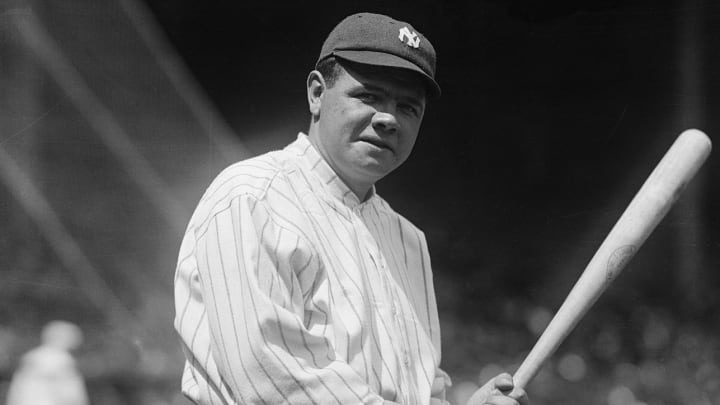 Babe Ruth, 54, 1920 and '28