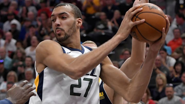Report: Jazz Center Rudy Gobert Expected to Miss One Month