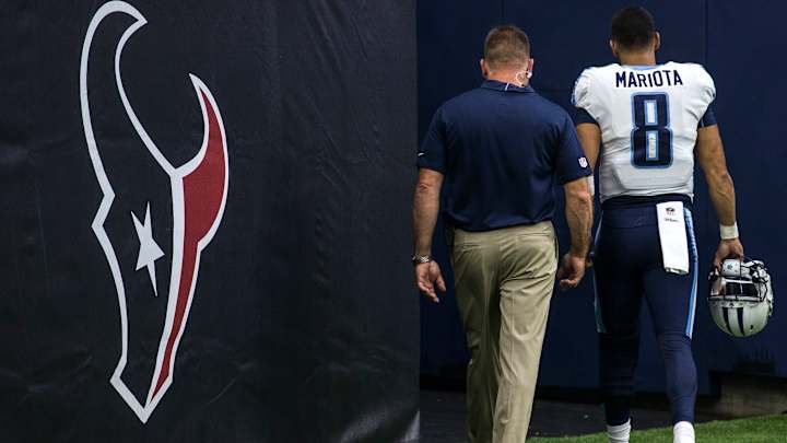 Marcus Mariota Day-to-Day With Hamstring Injury, Titans Will Wait to Name Sunday's Starter Marcus Mariota Day-to-Day With Hamstring Injury, Titans Will Wait to Name Sunday's Starter