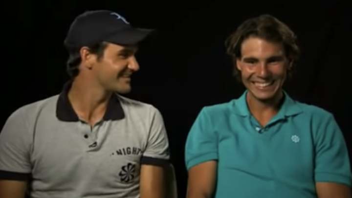 Watch this classic video with Roger Federer, Rafael Nadal and try not to laugh Watch this classic video with Roger Federer, Rafael Nadal and try not to laugh