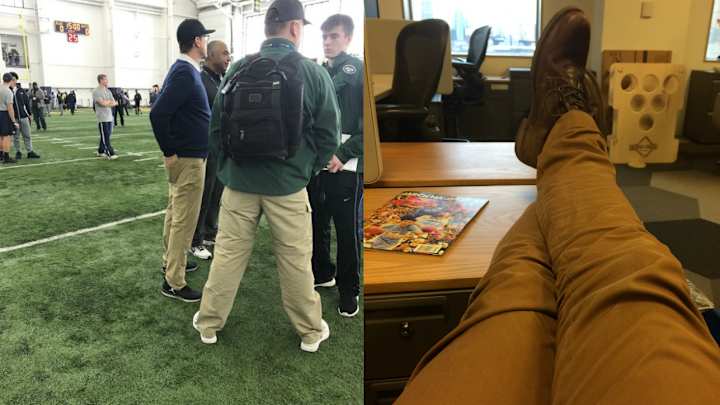 Jim Harbaugh has new pants and I’m wearing the same ones