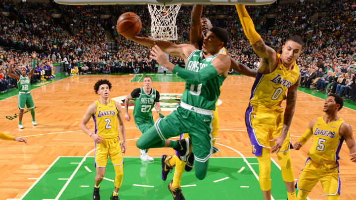 Jayson Tatum In a Walking Boot After Celtics' Win, Will Have Tests On Sore Right Ankle Thursday Jayson Tatum In a Walking Boot After Celtics' Win, Will Have Tests On Sore Right Ankle Thursday