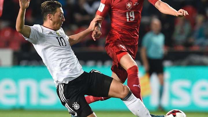 VIDEO: Arsenal's Mesut Ozil Breaks Internet After Managing to Track Back & Tackle for Germany
