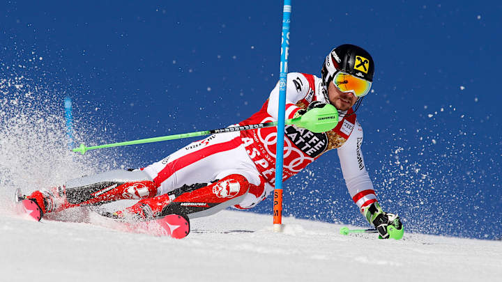 Myhrer upsets Hirscher to takes slalom race at Aspen