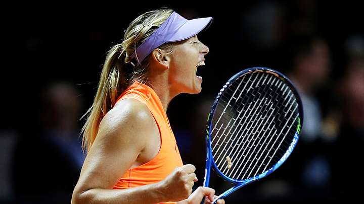 Sharapova reaches quarterfinals after 2nd win since return