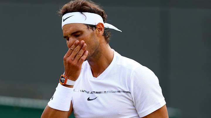 Rafael Nadal loses to Gilles Muller in five-set battle at Wimbledon Rafael Nadal loses to Gilles Muller in five-set battle at Wimbledon