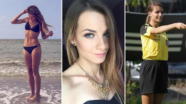 BELLEZA | Karolina Bojar, la árbitro más linda del mundo que está reventando las redes BELLEZA | Karolina Bojar, la árbitro más linda del mundo que está reventando las redes