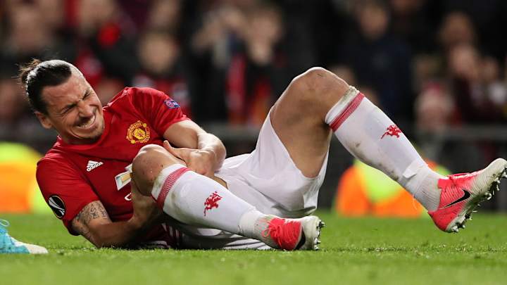 Injured Zlatan Ibrahimovic pledges to be back: 'Giving up is not an option'
