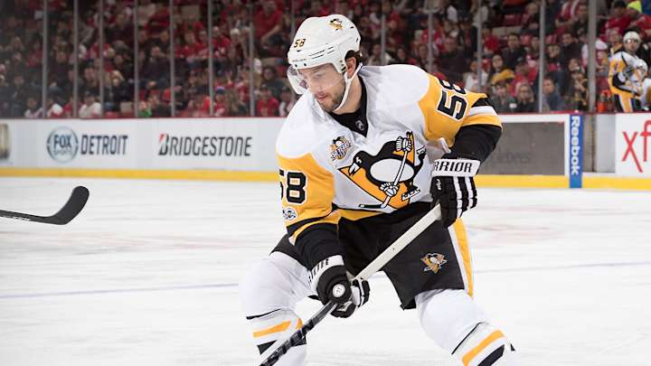 Penguins' Letang hurt soon after scoring against Red Wings Penguins' Letang hurt soon after scoring against Red Wings