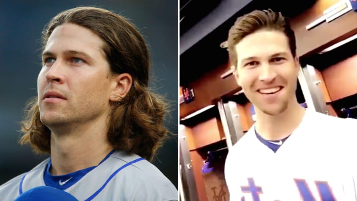 Jacob deGrom Cut Off All His Hair