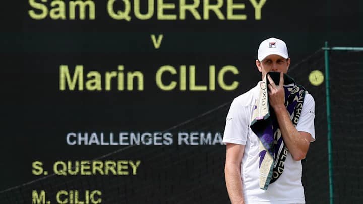 Count him in: Sam Querrey looks toward next year's Wimbledon