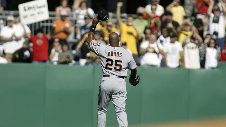 Barry Bonds (No. 25), San Francisco Giants