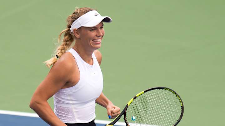 Wozniacki ousts top-seeded Pliskova