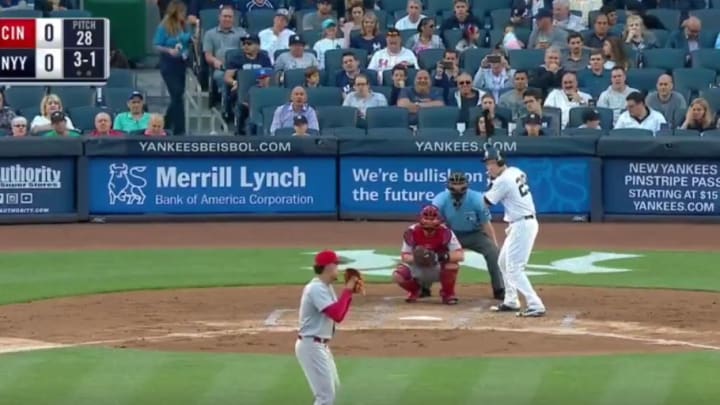 WATCH: Todd Frazier hits into a triple play in his debut at Yankee Stadium