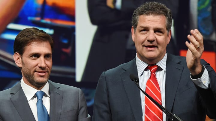 Mike Greenberg and Mike Golic Sign Off After 18 Years of 'Mike & Mike' on ESPN Radio Mike Greenberg and Mike Golic Sign Off After 18 Years of 'Mike & Mike' on ESPN Radio