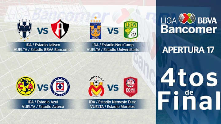 TODO LISTO | Los horarios y fechas de la Liguilla del Apertura 2017