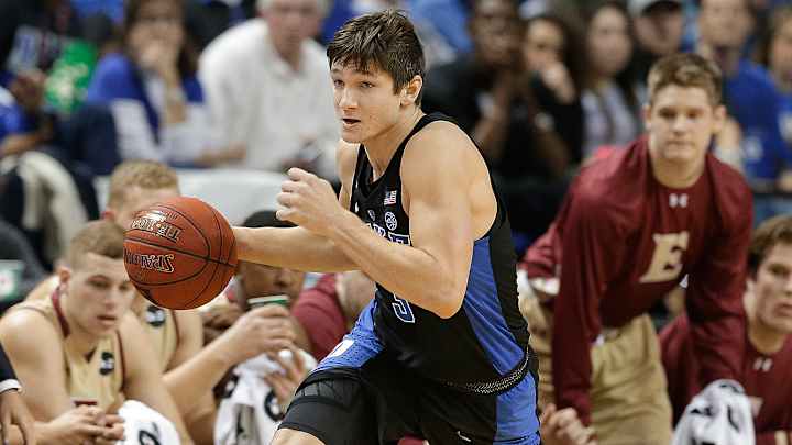 Duke guard Grayson Allen returns from indefinite suspension after one game Duke guard Grayson Allen returns from indefinite suspension after one game